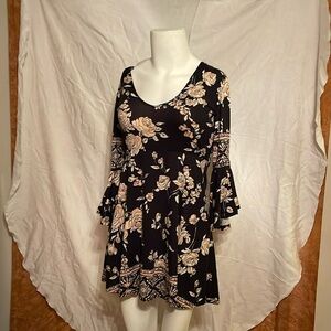 Nostalgia Brand fall mini dress/tunic